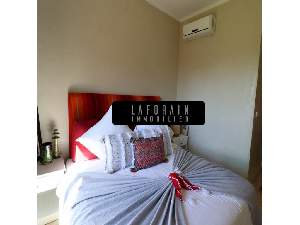 Chambre à coucher de la maison à vendre à Marrakech Palmeraie