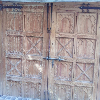 Porte de cette villa gigantesque Marrakech