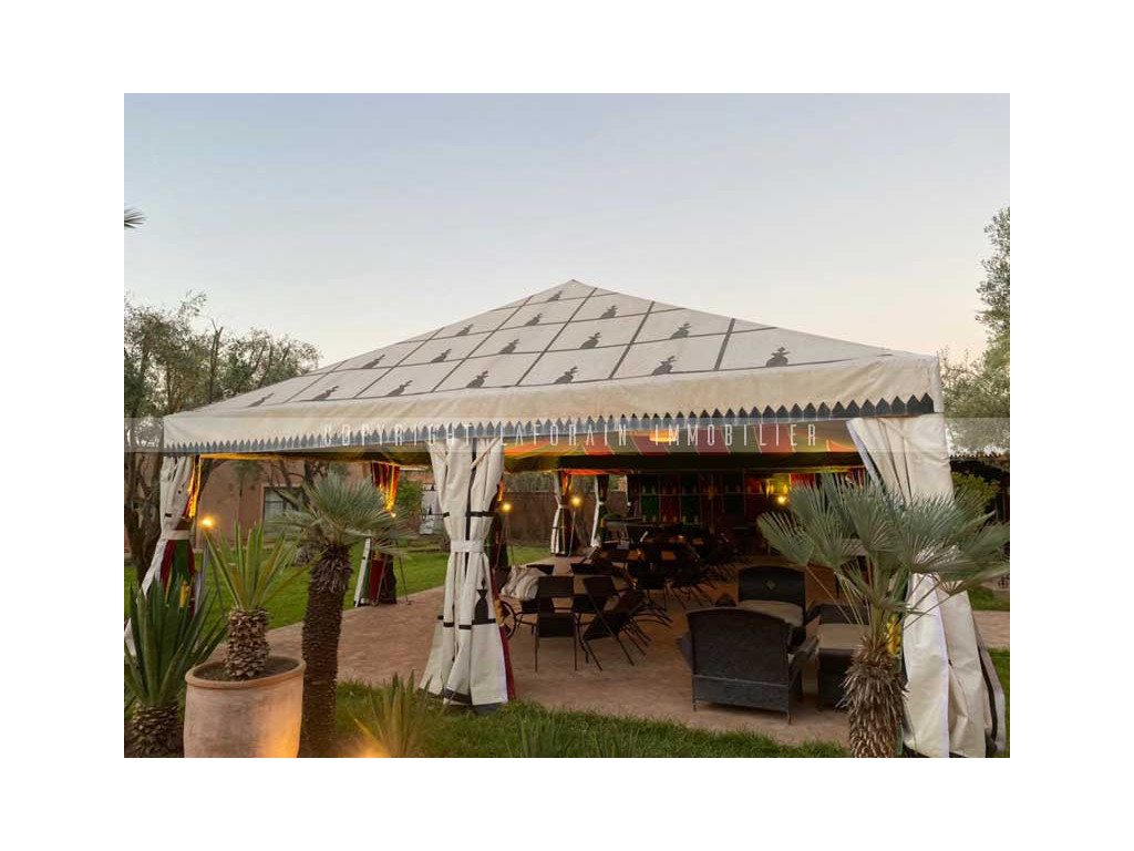 Immobilier Marrakech : la tente caïdale