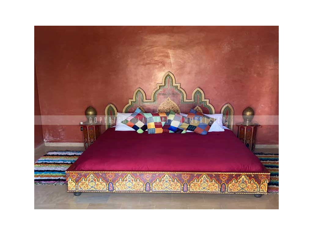 Immobilier Marrakech : Une chambre de luxe