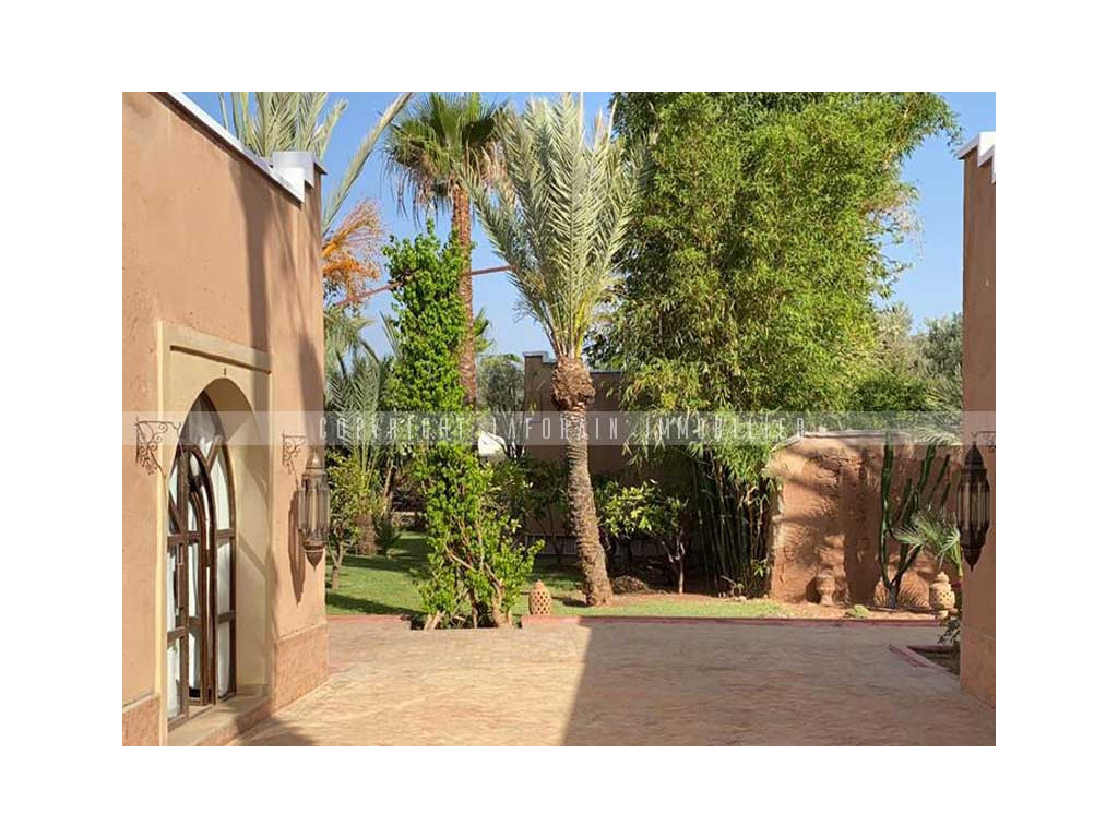 Immobilier Marrakech : La terrasse