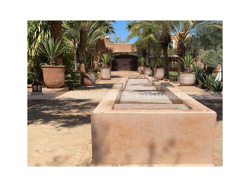 Immobilier Marrakech : Fontaine