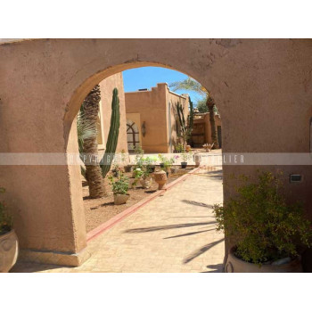 Immobilier Marrakech : vue sur la propriété